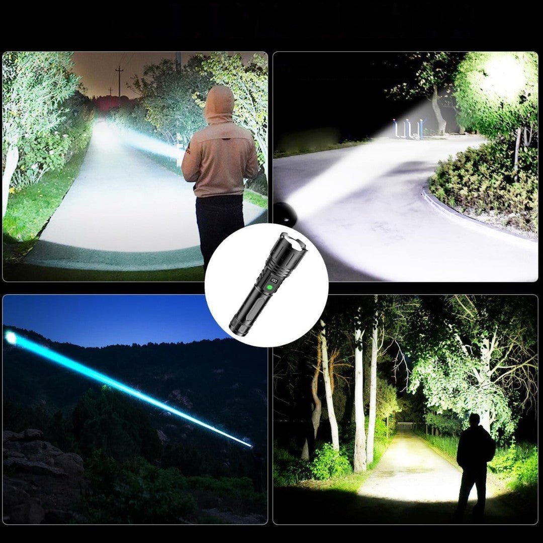 LumaBeam 100,000 Lumen LED Torch with Power Bank 5