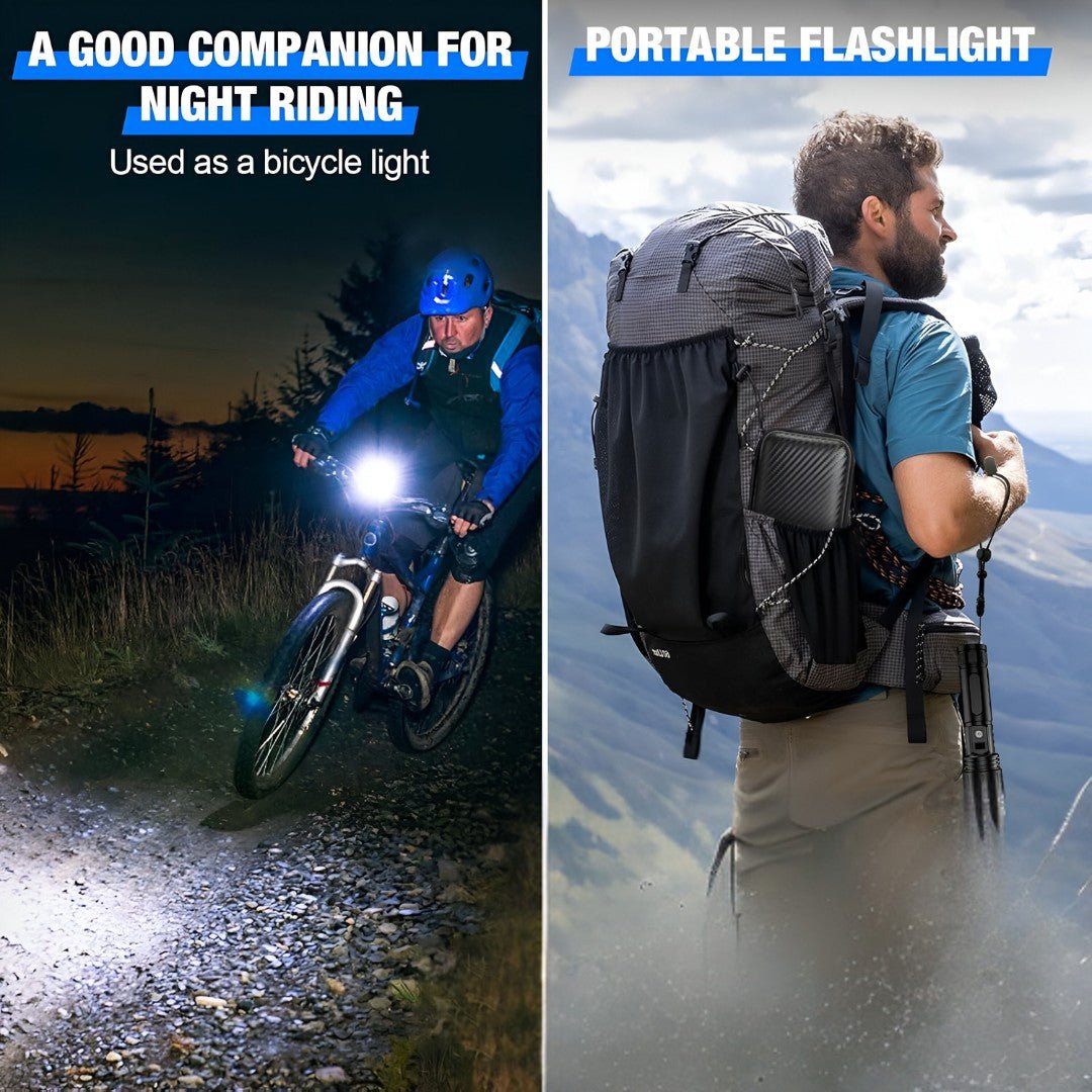 LumaBeam 100,000 Lumen LED Torch with Power Bank 6