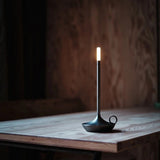 LumaGlow - Dimmable LED Candle Lamp with USB Rechargeable Battery