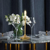 LumaGlow - Dimmable LED Candle Lamp with USB Rechargeable Battery