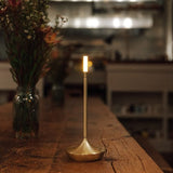 LumaGlow - Dimmable LED Candle Lamp with USB Rechargeable Battery