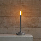 LumaGlow - Dimmable LED Candle Lamp with USB Rechargeable Battery
