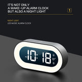 Lumina Digital Alarm Clock with Wake Up Light & Soothing Sounds