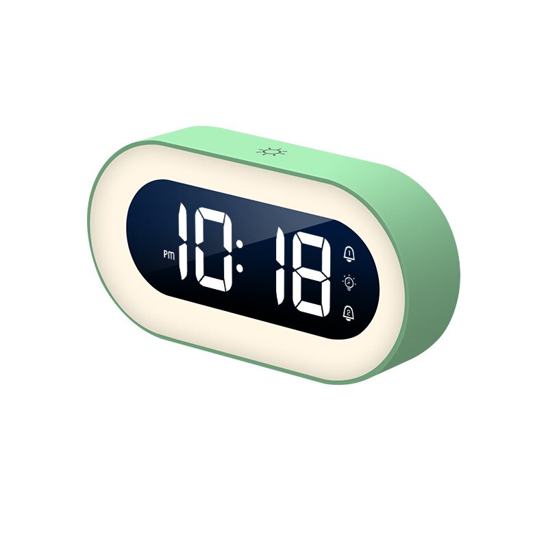 Lumina Digital Alarm Clock with Wake Up Light & Soothing Sounds