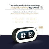 Lumina Digital Alarm Clock with Wake Up Light & Soothing Sounds
