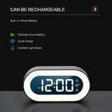 Lumina Digital Alarm Clock with Wake Up Light & Soothing Sounds
