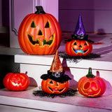 Luminous LED Jack-O'-Lanterns - Halloween Decorations Indoor & Outdoor