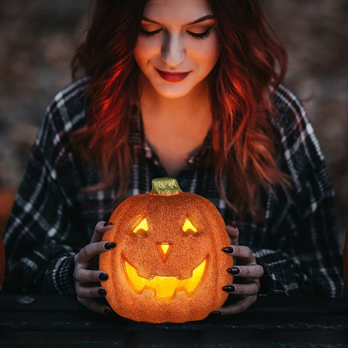 Luminous Pumpkin - Battery Operated Jack-O'-Lantern Decoration