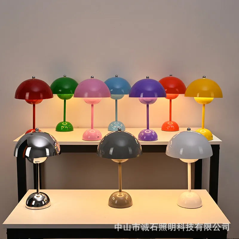 Lumora - Dimmable LED Table Lamp with USB Rechargeable Feature