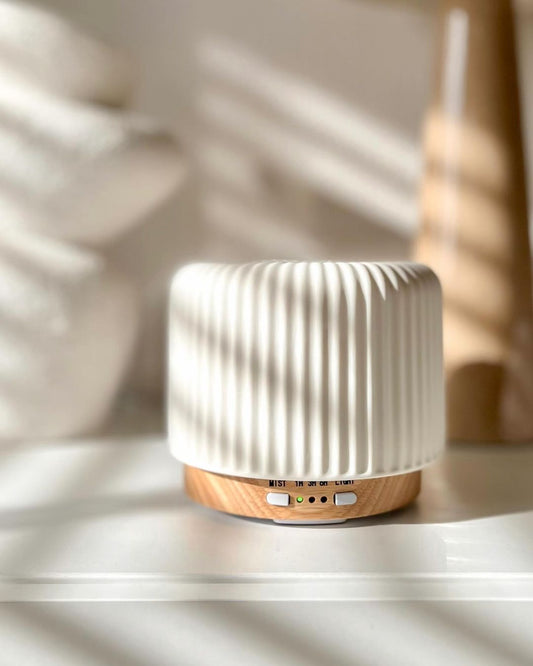 LuxeAroma Electric Fragrance Diffuser with Ultrasonic Technology & LED Light