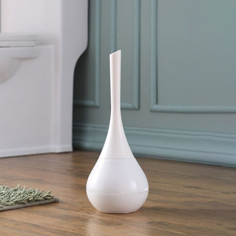 LuxeBrush - Hygienic Toilet Brush with Holder & Splash-Resistant Design
