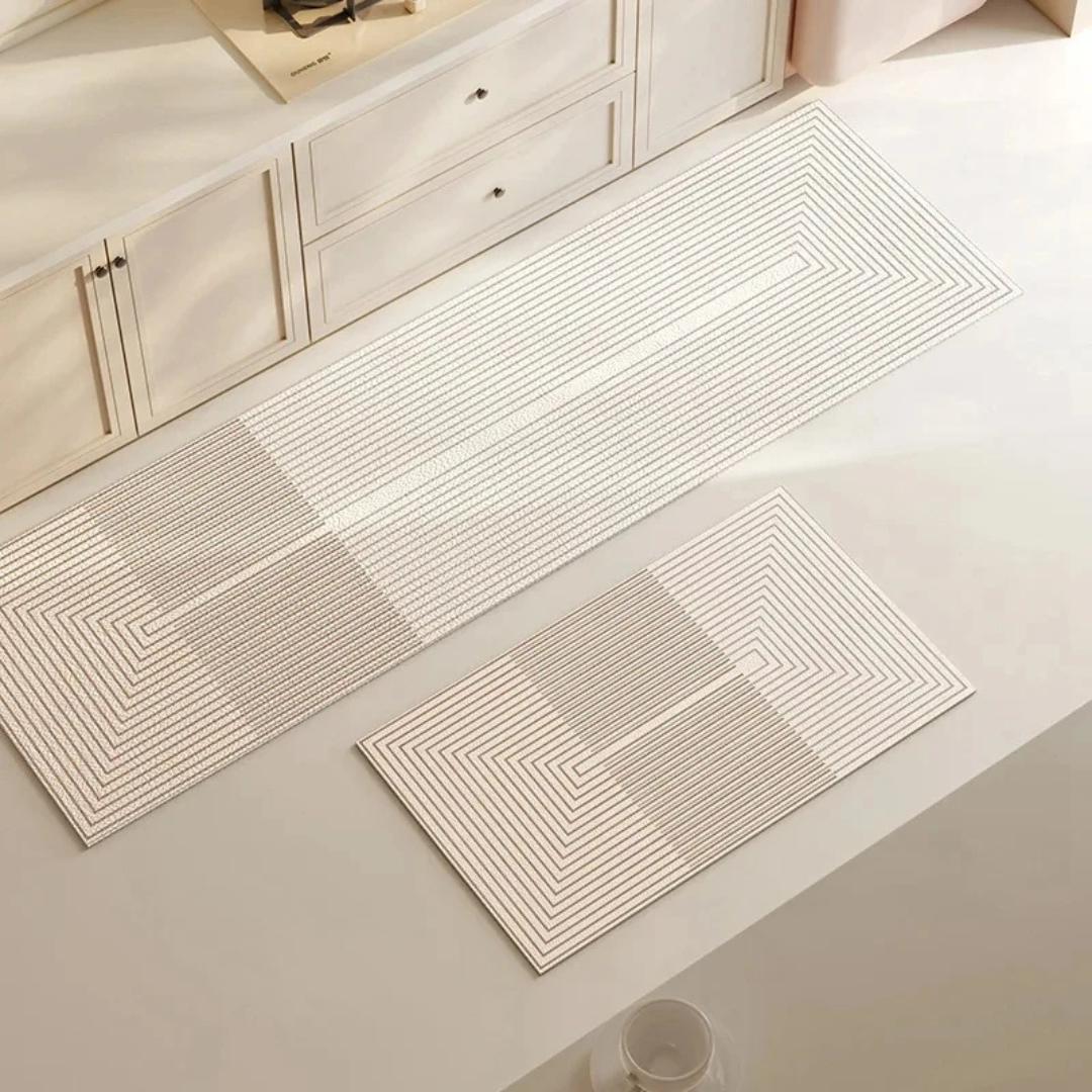 LuxéMat - Absorbent Quick-Drying Kitchen Rug for Hygiene