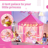 Magical Princess Tent for Kids - Star Lights & Foldable Design
