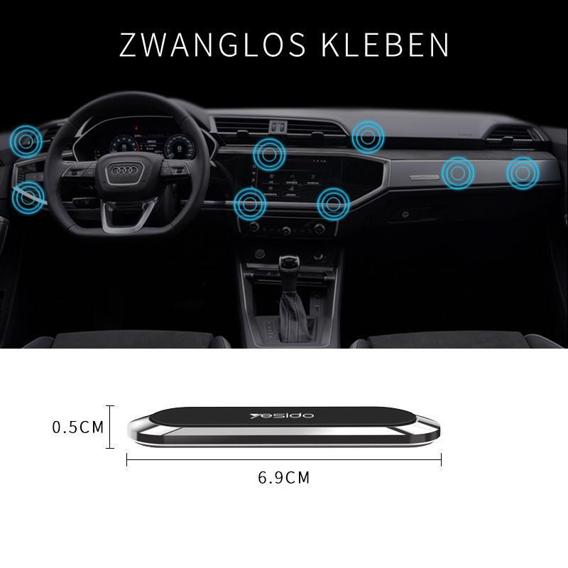Magnetic Car Phone Holder - Compact 360° Adjustable Stand