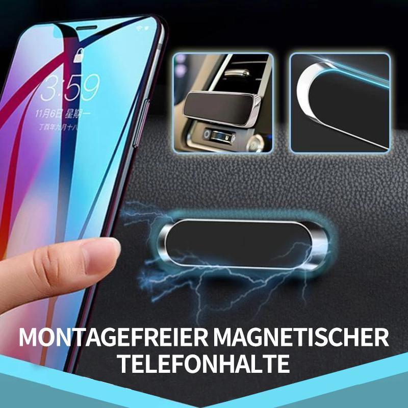 Magnetic Car Phone Holder - Compact 360° Adjustable Stand