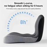 Memory Foam Seat Cushion Lumbar Back Support 4