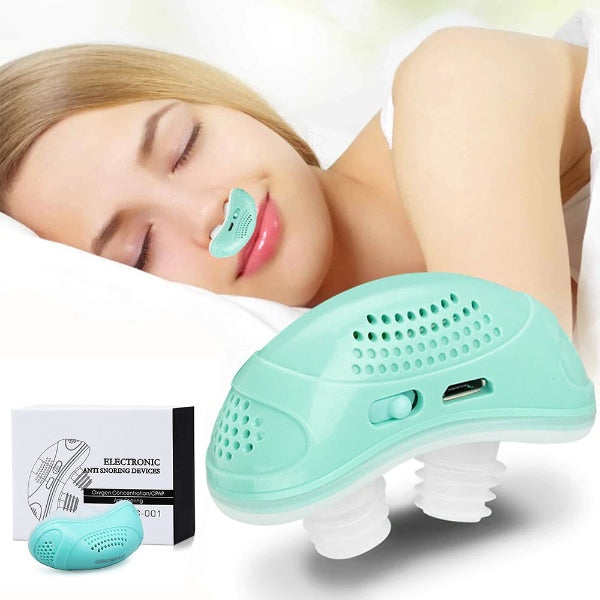 Micro CPAP Sleep Apnea Device - Portable Anti-Snoring Solution