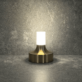 Milla Cordless Table Lamp - Water-Resistant Bedside Lamp with Touch Control