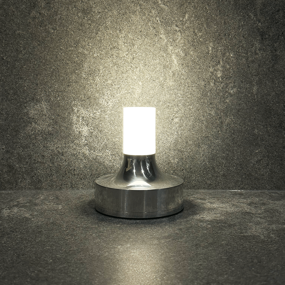Milla Cordless Table Lamp - Water-Resistant Bedside Lamp with Touch Control