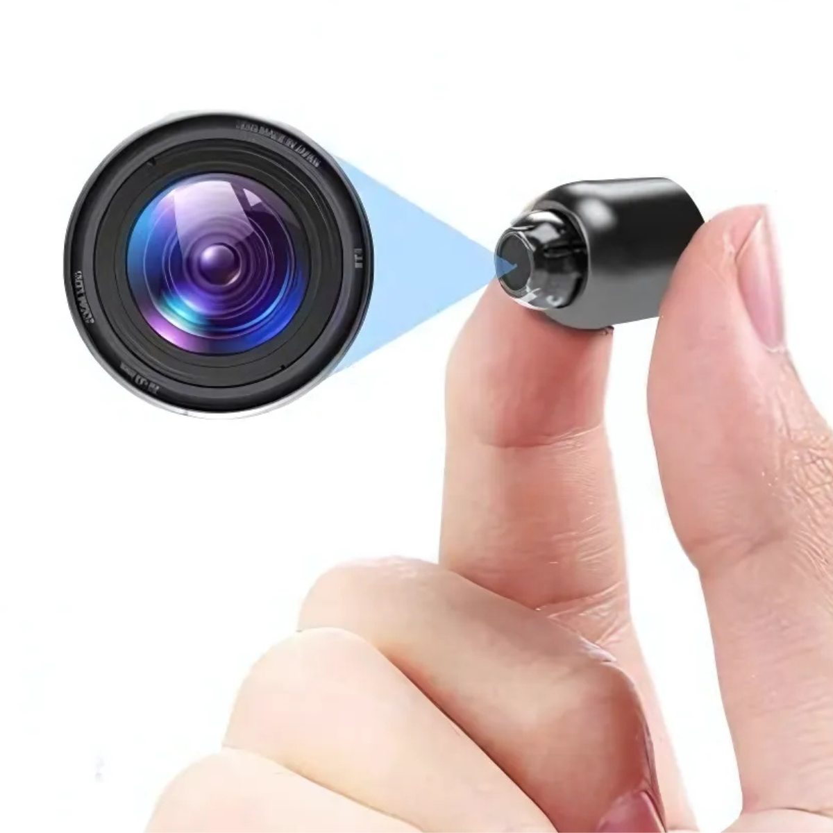 Minieye - Compact Wireless Security Camera with Night Vision and 1080p HD Video