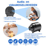 Minieye - Compact Wireless Security Camera with Night Vision and 1080p HD Video