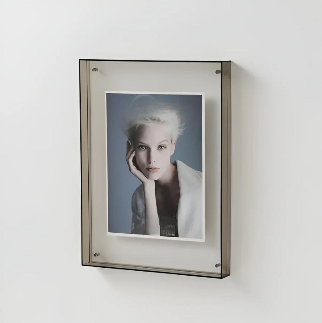 Modern Acrylic Photo Frame - Minimalist Design for Home and Office