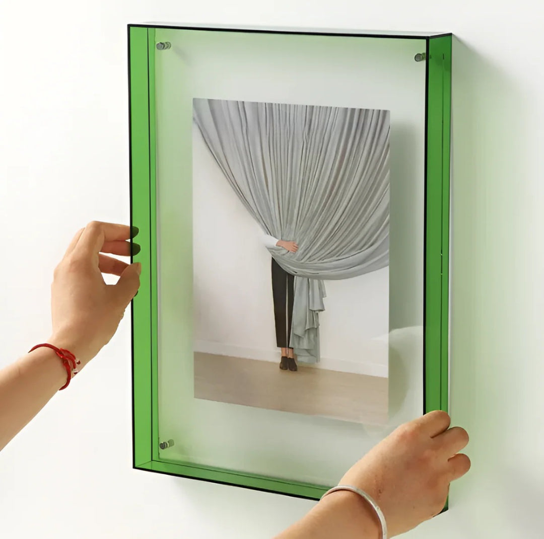 Modern Acrylic Photo Frame - Minimalist Design for Home and Office
