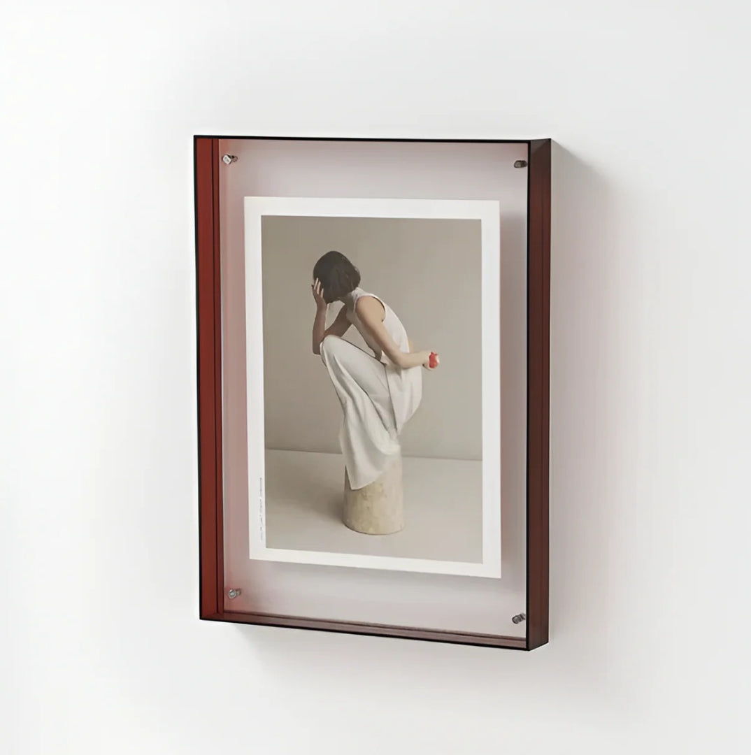 Modern Acrylic Photo Frame - Minimalist Design for Home and Office