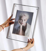 Modern Acrylic Photo Frame - Minimalist Design for Home and Office