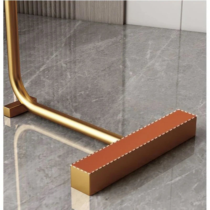 Modern C-Shaped Side Table - Portable Bedside Table for Small Spaces
