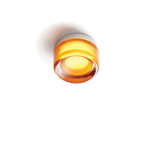 Modern Compact Glass Wall Lamp - Soft LED Bathroom Wall Lights