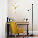 Modern Large Wall Clock - Stylish Metal Design for Accurate Timekeeping