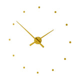 Modern Large Wall Clock - Stylish Metal Design for Accurate Timekeeping