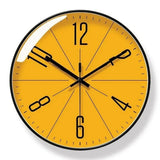 Modern Nordic - Large Wall Clock with Silent Quartz Movement