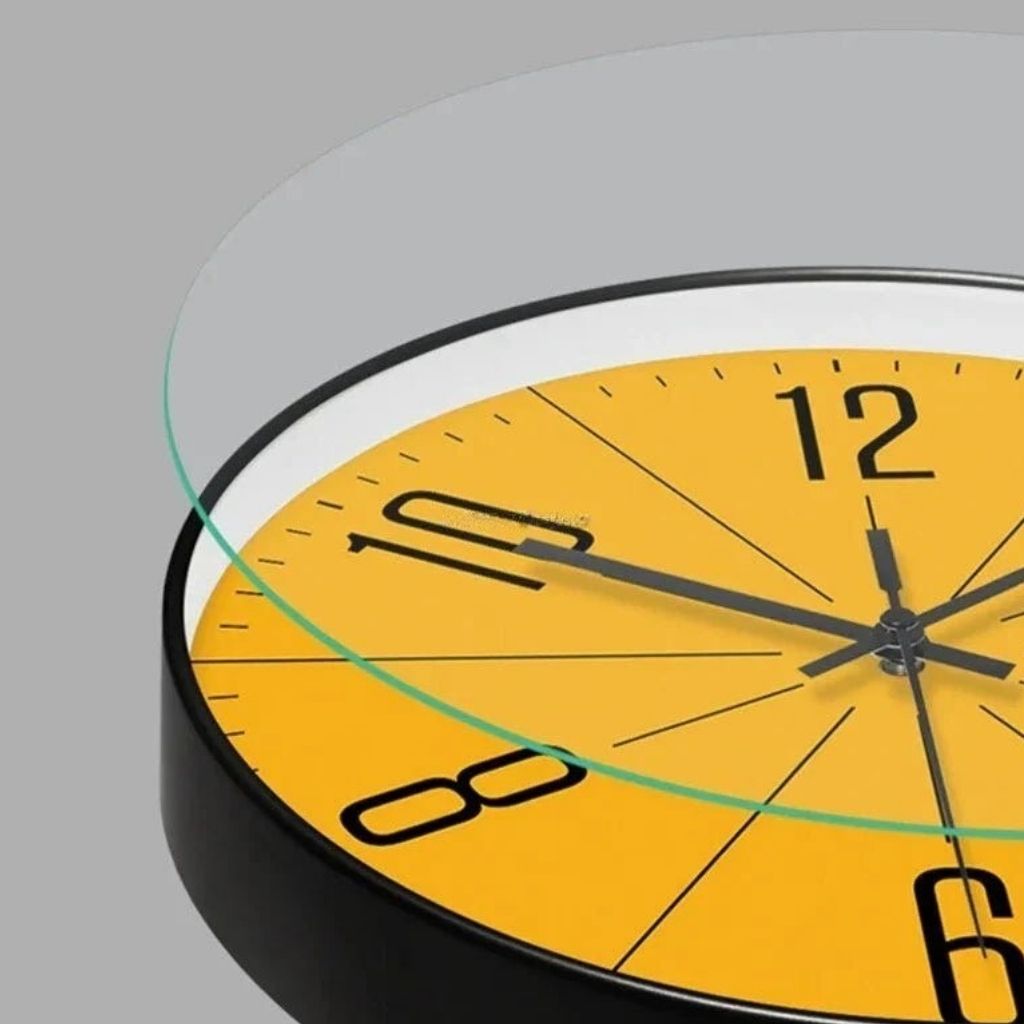 Modern Nordic - Large Wall Clock with Silent Quartz Movement