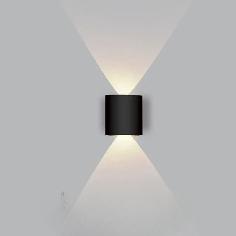 Modern Outdoor Wall Light - Weatherproof LED Exterior Lantern for Garden & Home