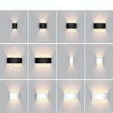 Modern Outdoor Wall Light - Weatherproof LED Exterior Lantern for Garden & Home