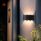 Modern Outdoor Wall Light - Weatherproof LED Exterior Lantern for Garden & Home