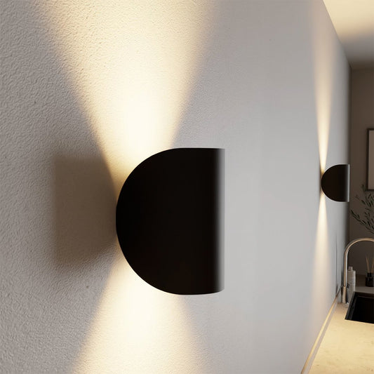 Modern Up & Down Wall Sconce Light - Adjustable LED Wall Lamp