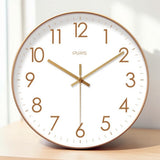 Modern Wall Clock - Minimalist Silent Quartz Timepiece