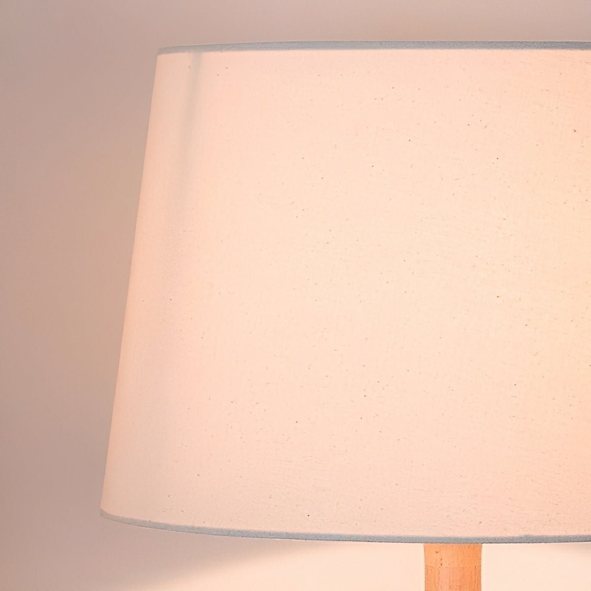 Natural Beech Wood LED Floor Lamp with Adjustable Brightness