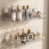 No-Drill Bathroom Shelf - Adhesive Over the Toilet Storage Rack