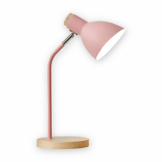 Nordic-Inspired LED Table Lamp - Adjustable Bedside Lighting