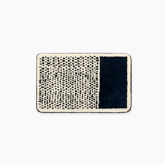 NordicFlow - Non Slip Bath Mat with Stylish Abstract Design