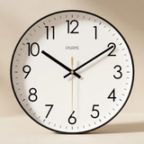 Nordic Minimalist Wall Clock - Silent Quartz Movement, Modern Design