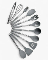 Nordic Silicone Kitchen Utensil Set - 13-Piece Cooking Tools