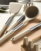 Nordic Silicone Kitchen Utensil Set - 13-Piece Cooking Tools