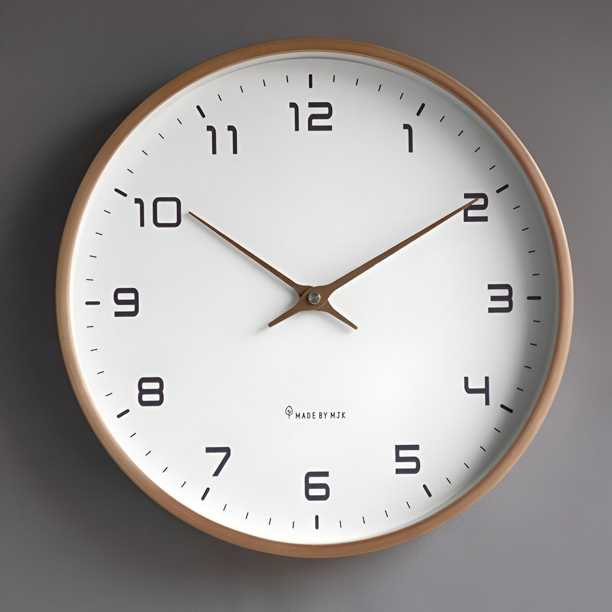 Nordic Wall Clock - Silent Quartz Modern Kitchen Clock