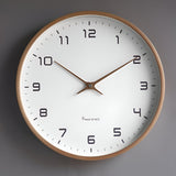 Nordic Wall Clock - Silent Quartz Modern Kitchen Clock