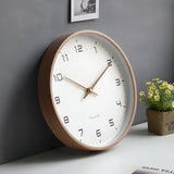 Nordic Wall Clock - Silent Quartz Modern Kitchen Clock